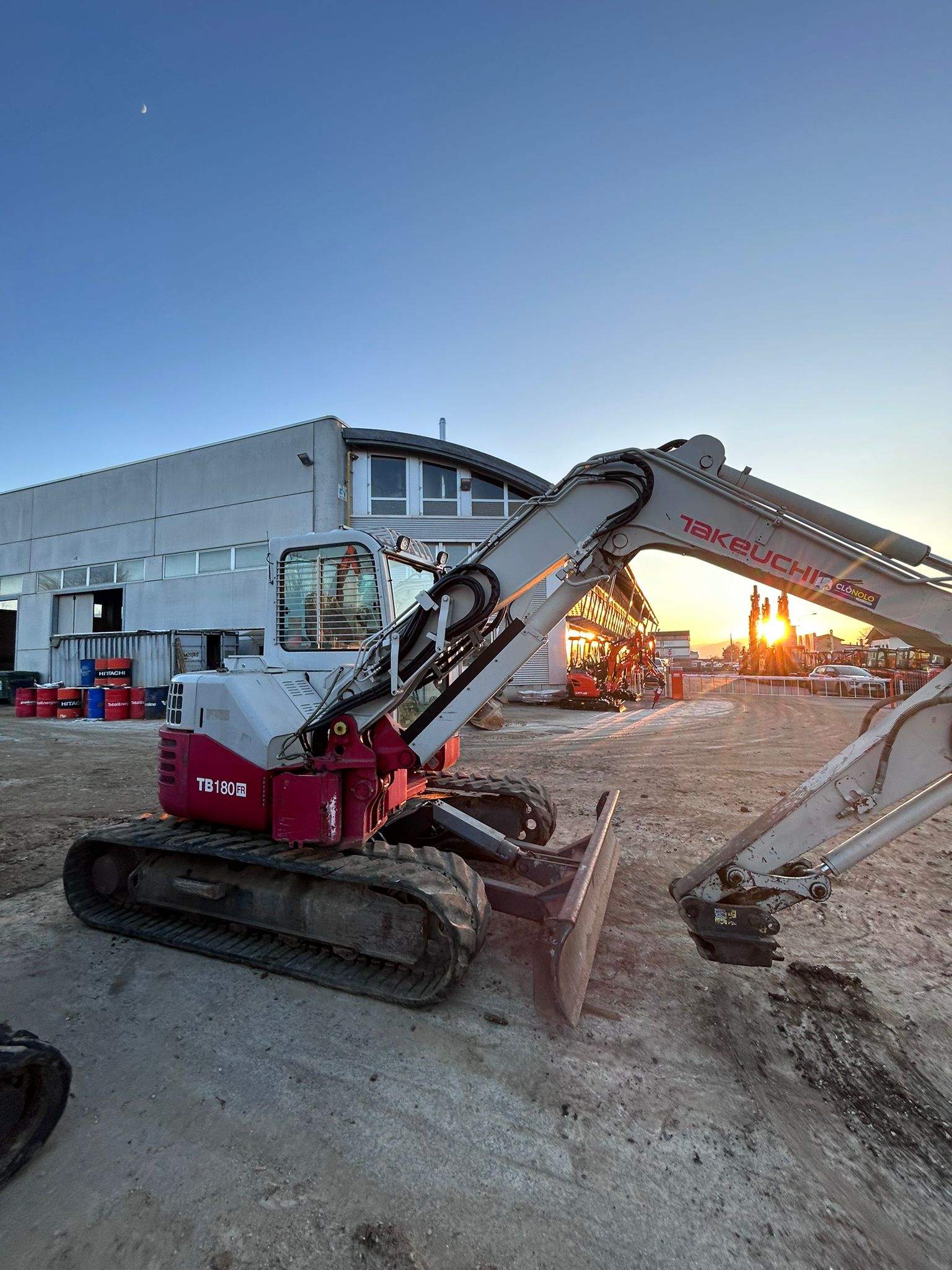 Midi escavatore TAKEUCHI TB180FR - Franco Clò Macchine Movimento Terra
