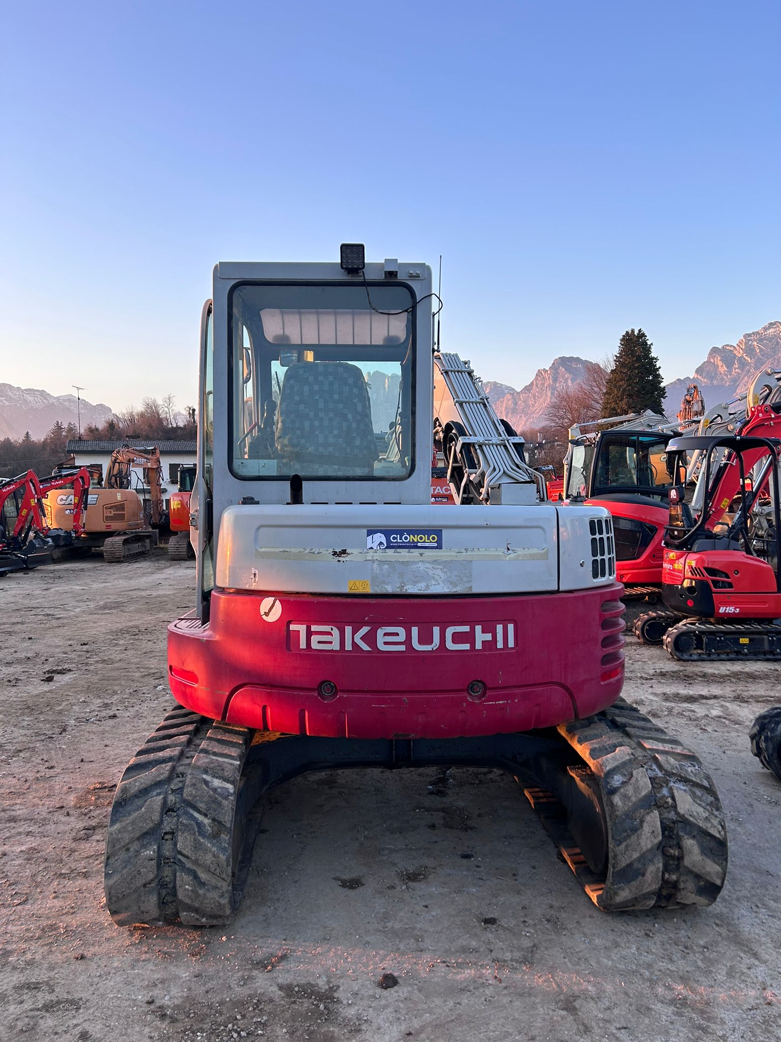 Midi escavatore TAKEUCHI TB180FR - Franco Clò Macchine Movimento Terra