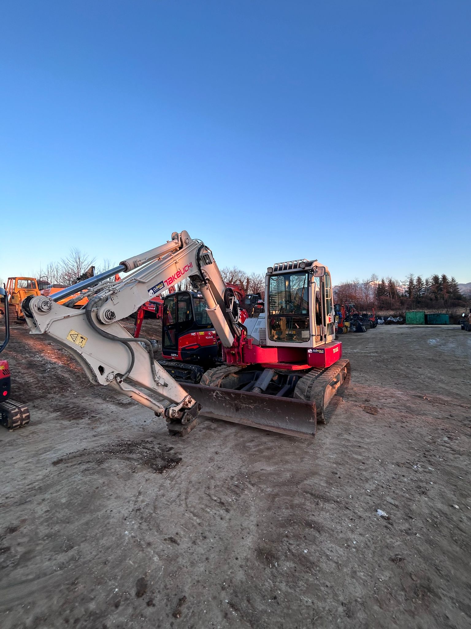 Midi escavatore TAKEUCHI TB180FR - Franco Clò Macchine Movimento Terra