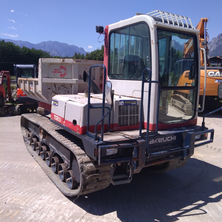 Dumper cingolato Takeuchi TCR 50 GI - Franco Clò Macchine Movimento Terra