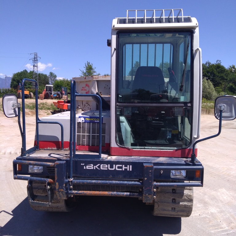 Dumper cingolato Takeuchi TCR 50 GI - Franco Clò Macchine Movimento Terra