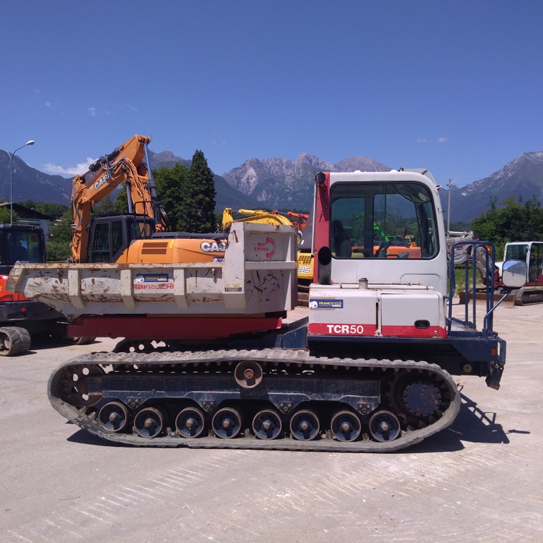 Dumper cingolato Takeuchi TCR 50 GI - Franco Clò Macchine Movimento Terra