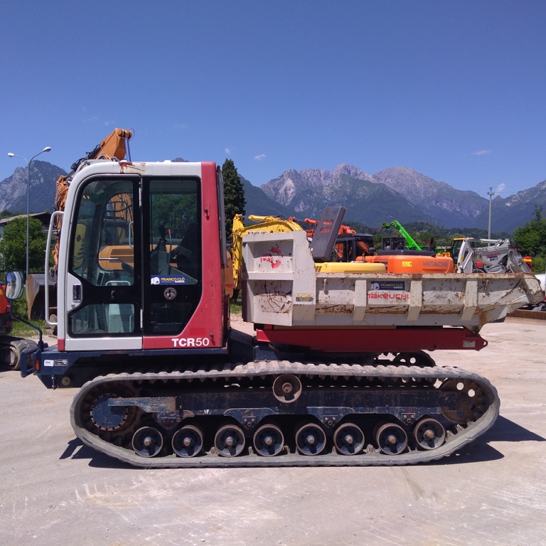 Dumper cingolato Takeuchi TCR 50 GI - Franco Clò Macchine Movimento Terra