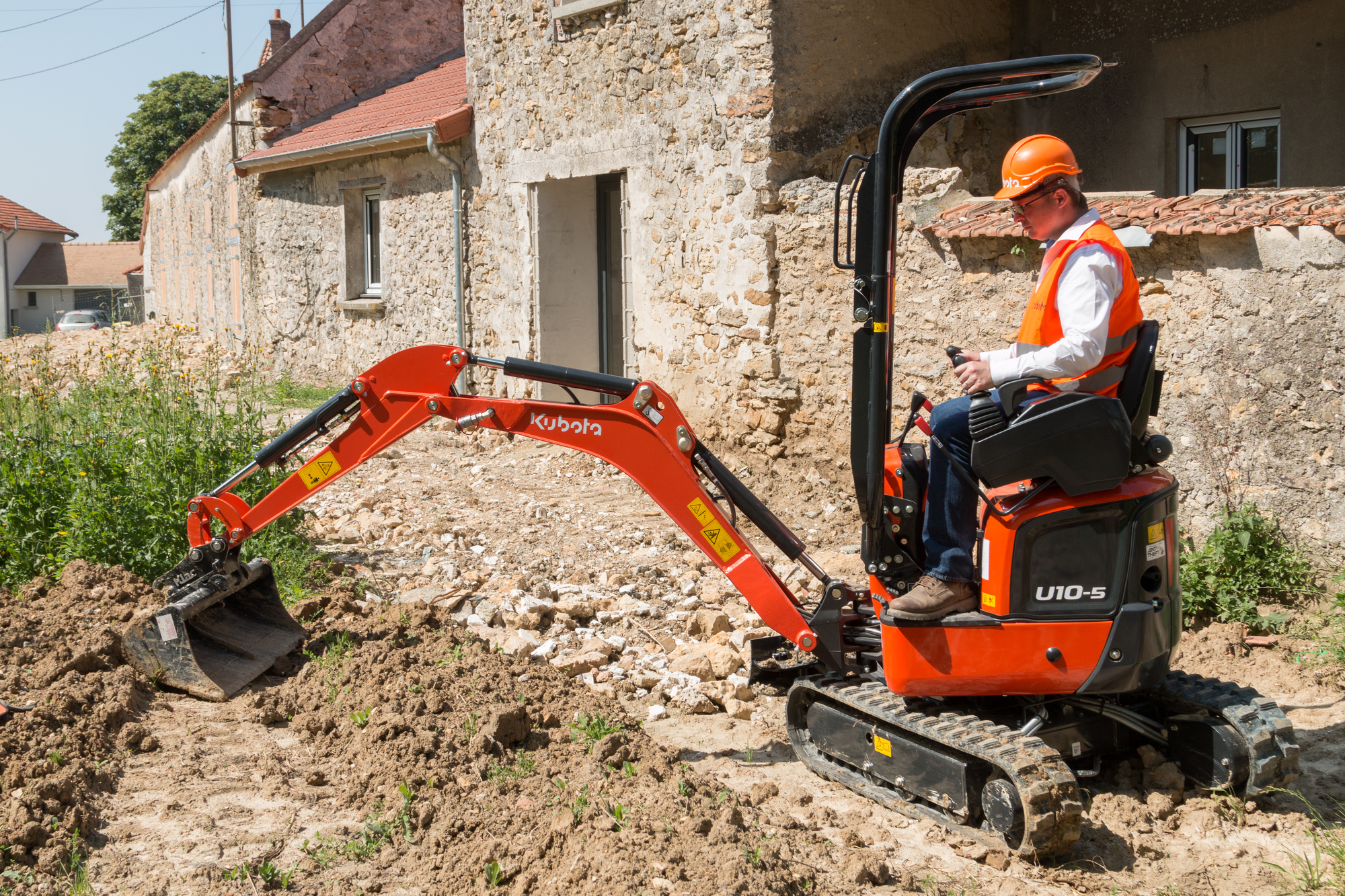 Mini escavatore Kubota U10-5 - Franco Clò Macchine Movimento Terra