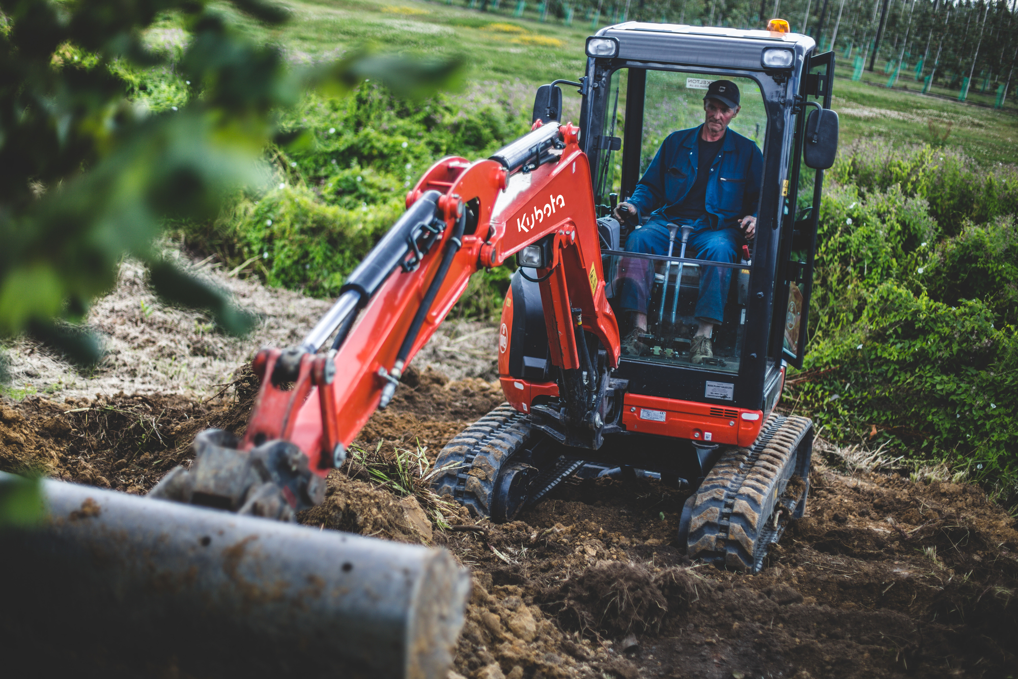 Mini escavatore Kubota U27-4 - Franco Clò Macchine Movimento Terra