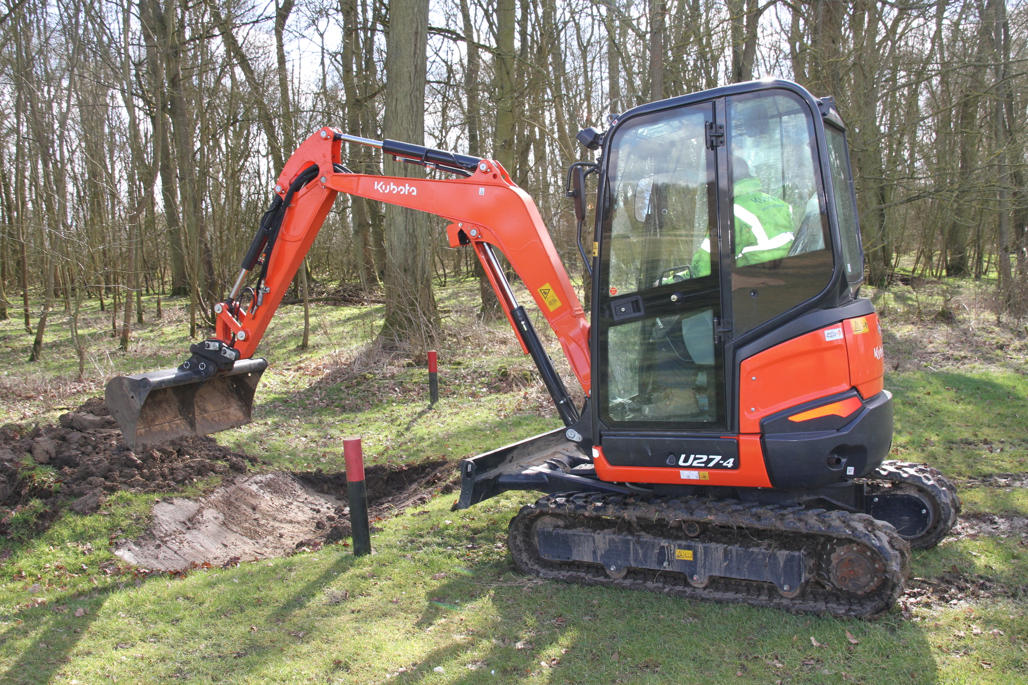 Mini escavatore Kubota U27-4 - Franco Clò Macchine Movimento Terra