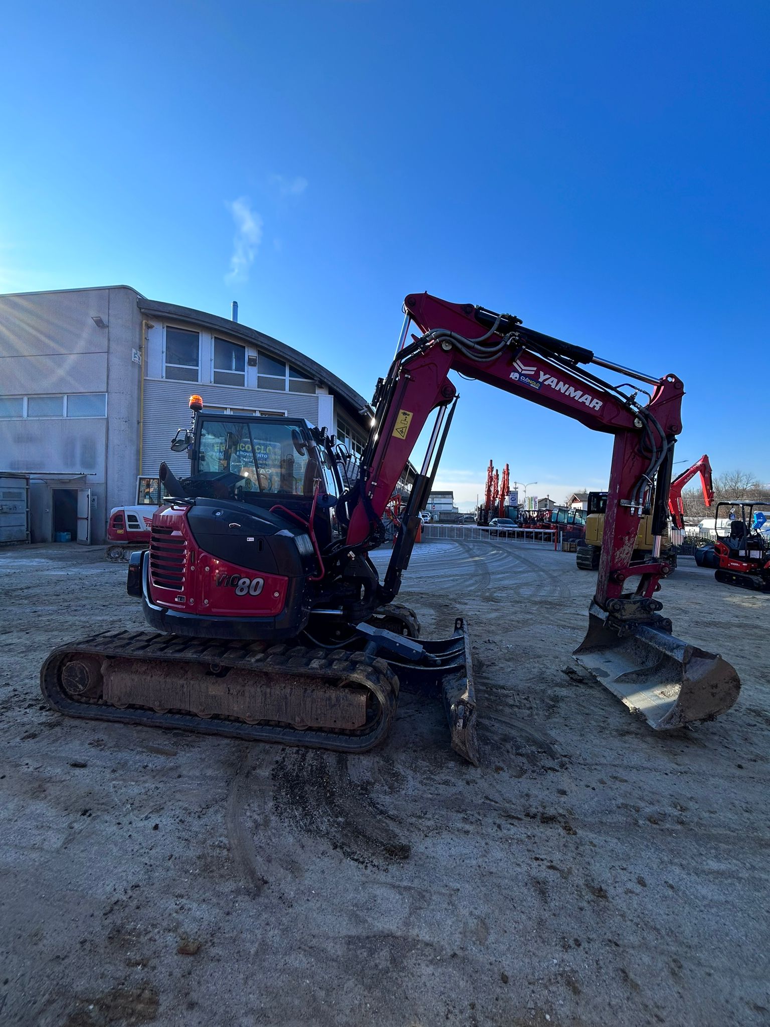 Midi escavatore YANMAR ViO 080-1A - Franco Clò Macchine Movimento Terra