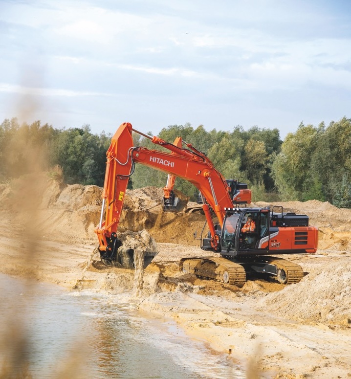 Escavatore cingolato Hitachi ZX350LCN-7 - Franco Clò Macchine Movimento Terra