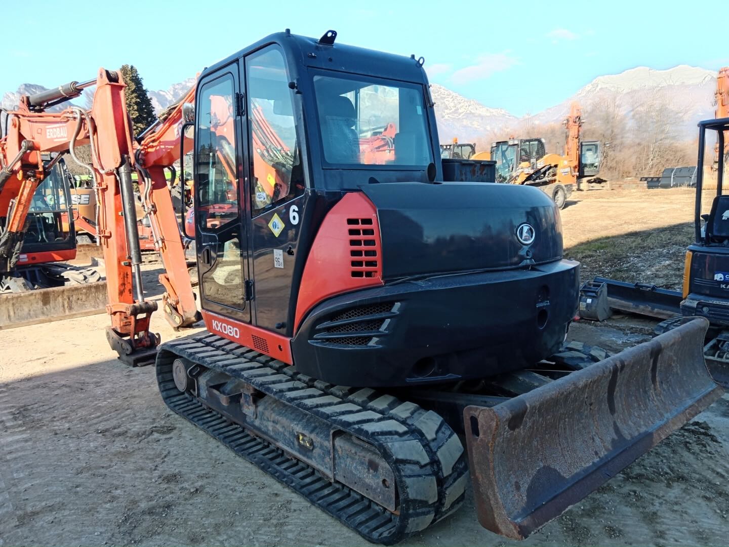 Midi escavatore Kubota KX080-4 GLAT - Franco Clò Macchine Movimento Terra