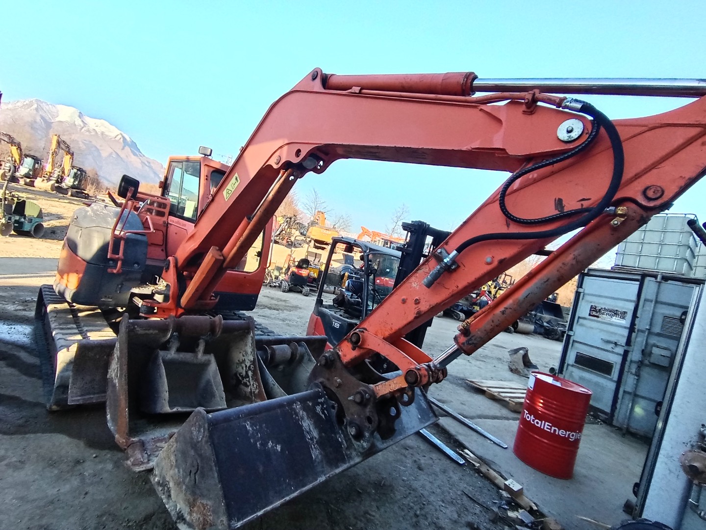 Midi escavatore YANMAR ViO 080-UCR - Franco Clò Macchine Movimento Terra