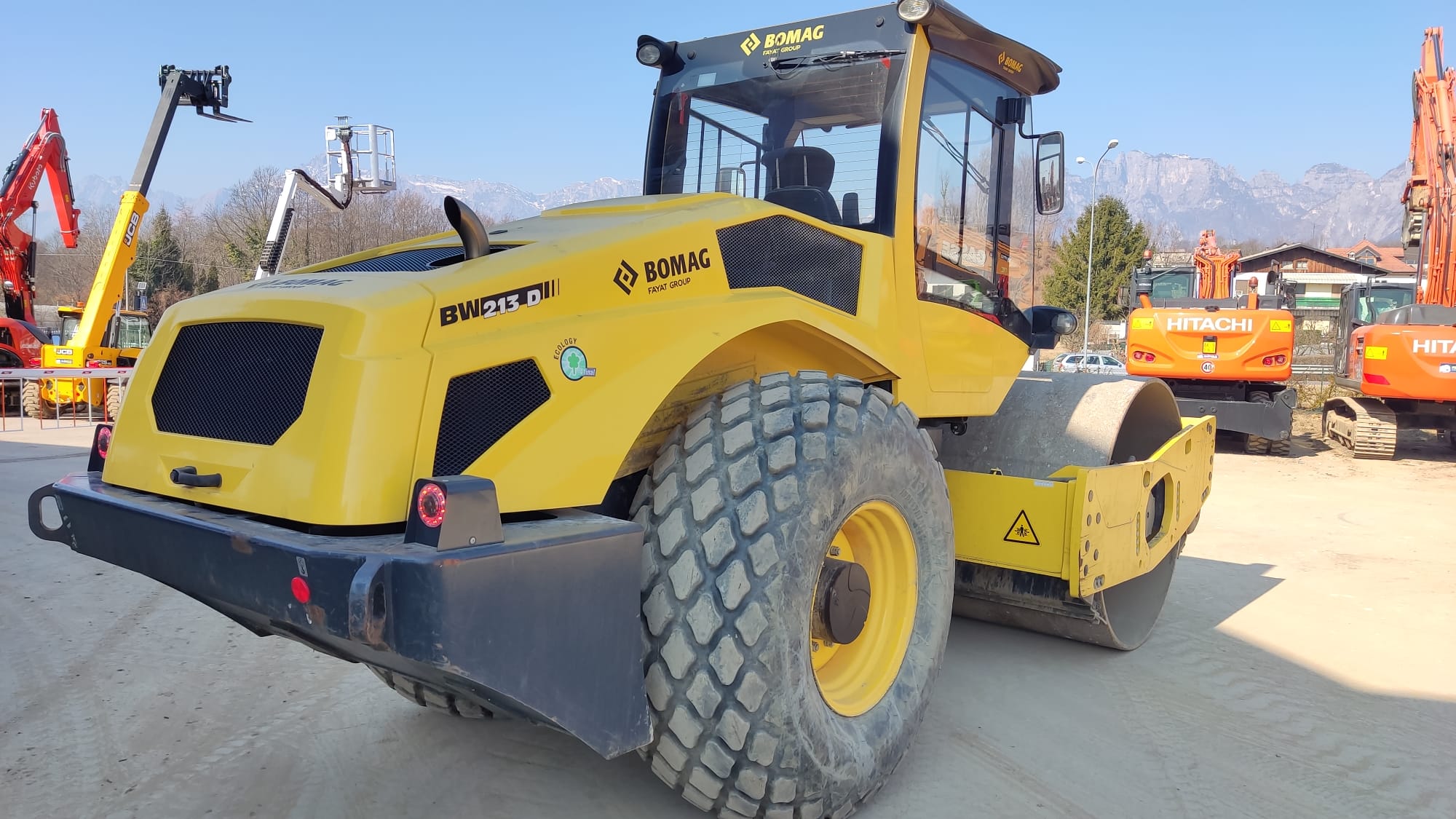 Rullo compattatore BOMAG BW 213 D-5 - Franco Clò Macchine Movimento Terra