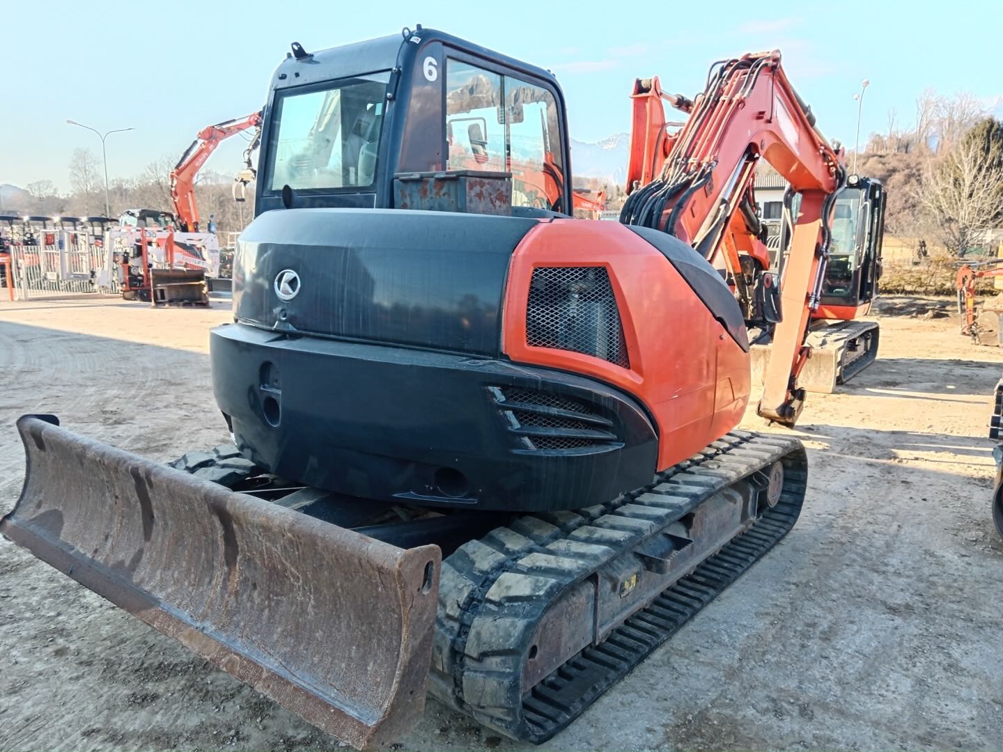 Midi escavatore Kubota KX080-4 GLAT - Franco Clò Macchine Movimento Terra