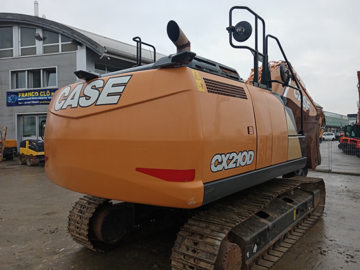 Escavatore cingolato CASE CX 210 D - Franco Clò Macchine Movimento Terra
