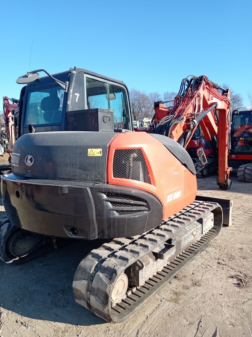 Midi escavatore KUBOTA KX080-4 2P GLAT - Franco Clò Macchine Movimento Terra