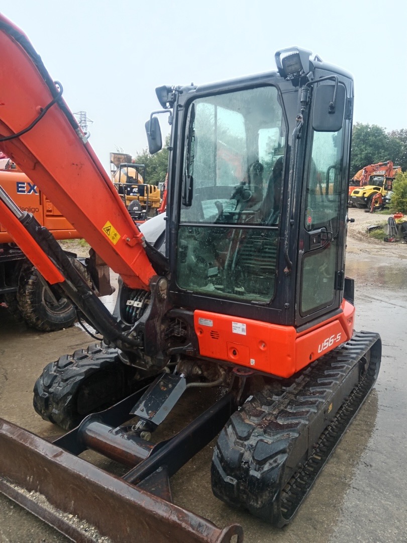 Mini escavatore KUBOTA U56-5 KGLS2AT - Franco Clò Macchine Movimento Terra