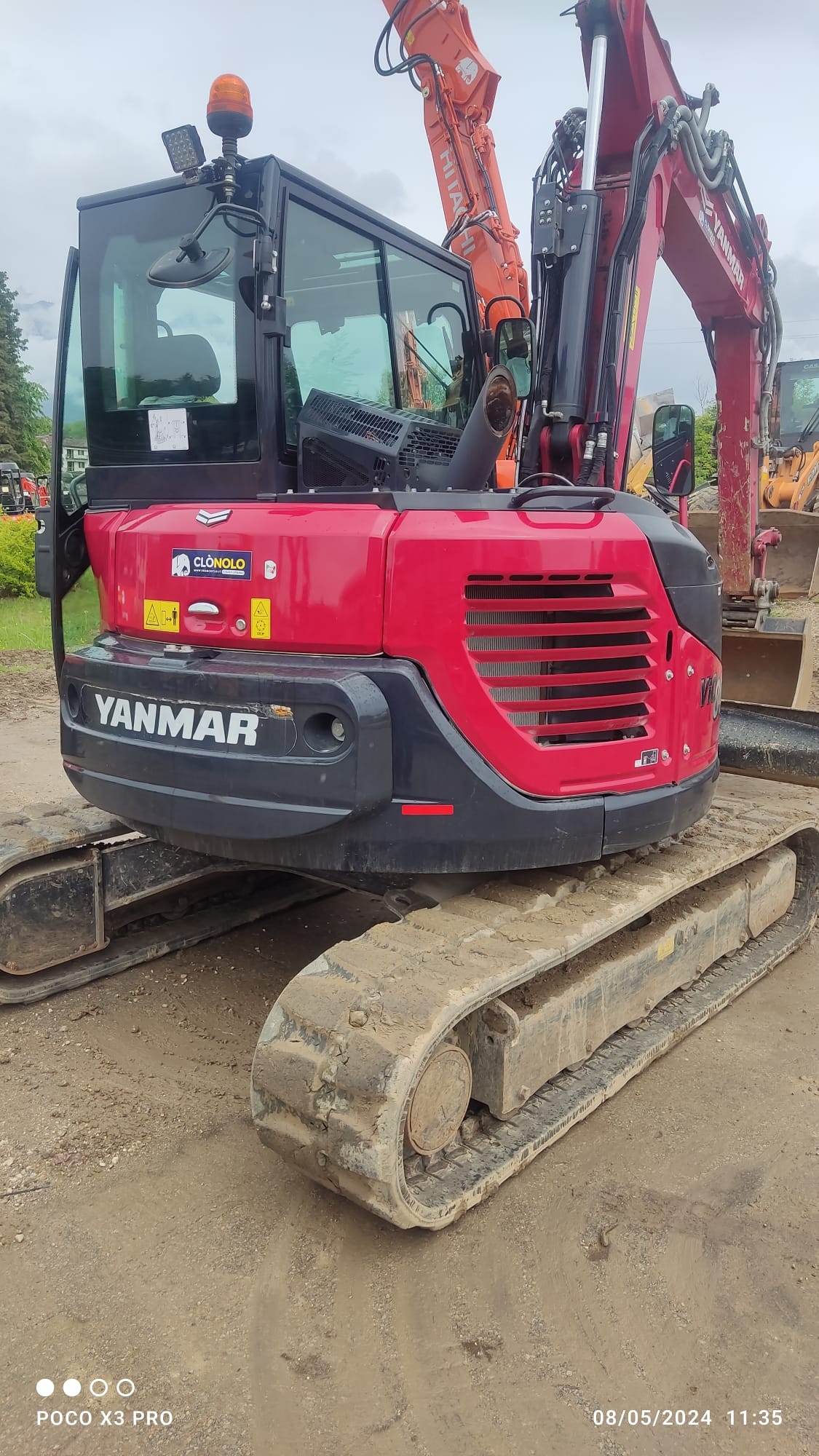 Midi escavatore YANMAR ViO 080 2P - Franco Clò Macchine Movimento Terra