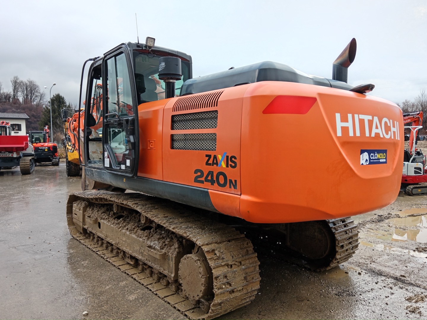 Escavatore cingolato HITACHI ZX240-5 2P - Franco Clò Macchine Movimento Terra