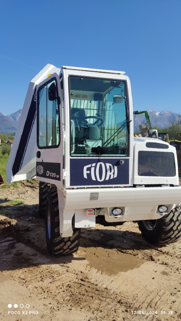 Dumper FIORI D 120 SW - Franco Clò Macchine Movimento Terra