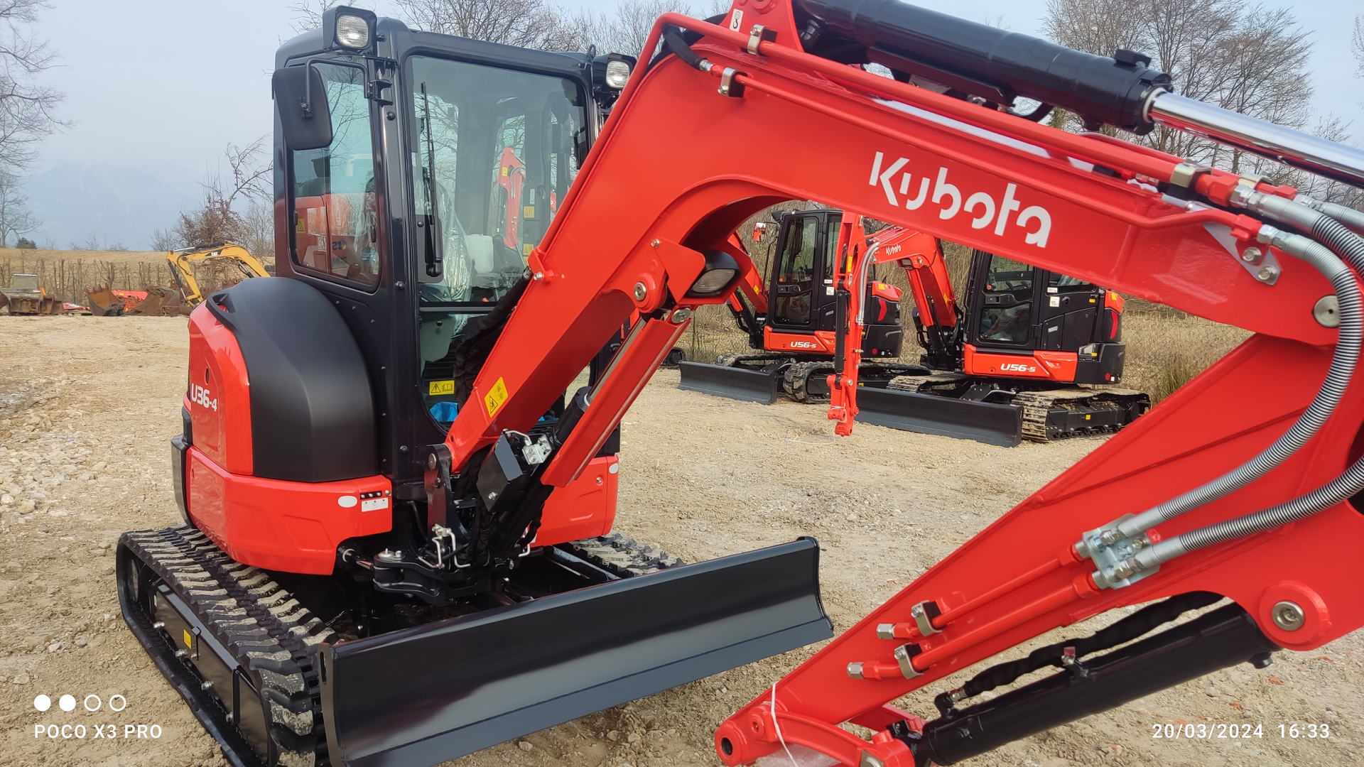 Mini escavatore KUBOTA U36-4 KGLS2AT - Franco Clò Macchine Movimento Terra
