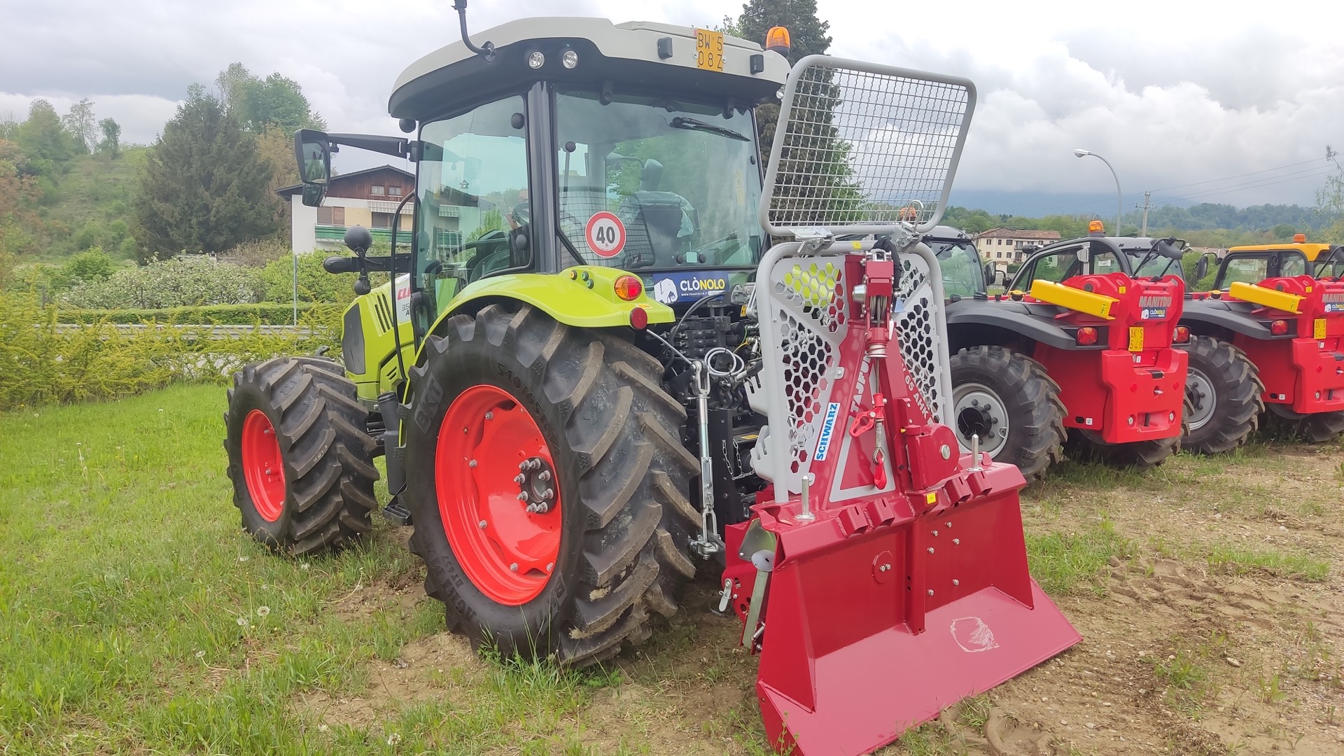 Trattore CLAAS ATOS 350 - Franco Clò Macchine Movimento Terra