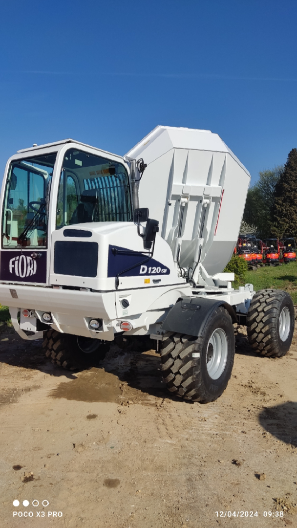 Dumper FIORI D 120 SW - Franco Clò Macchine Movimento Terra