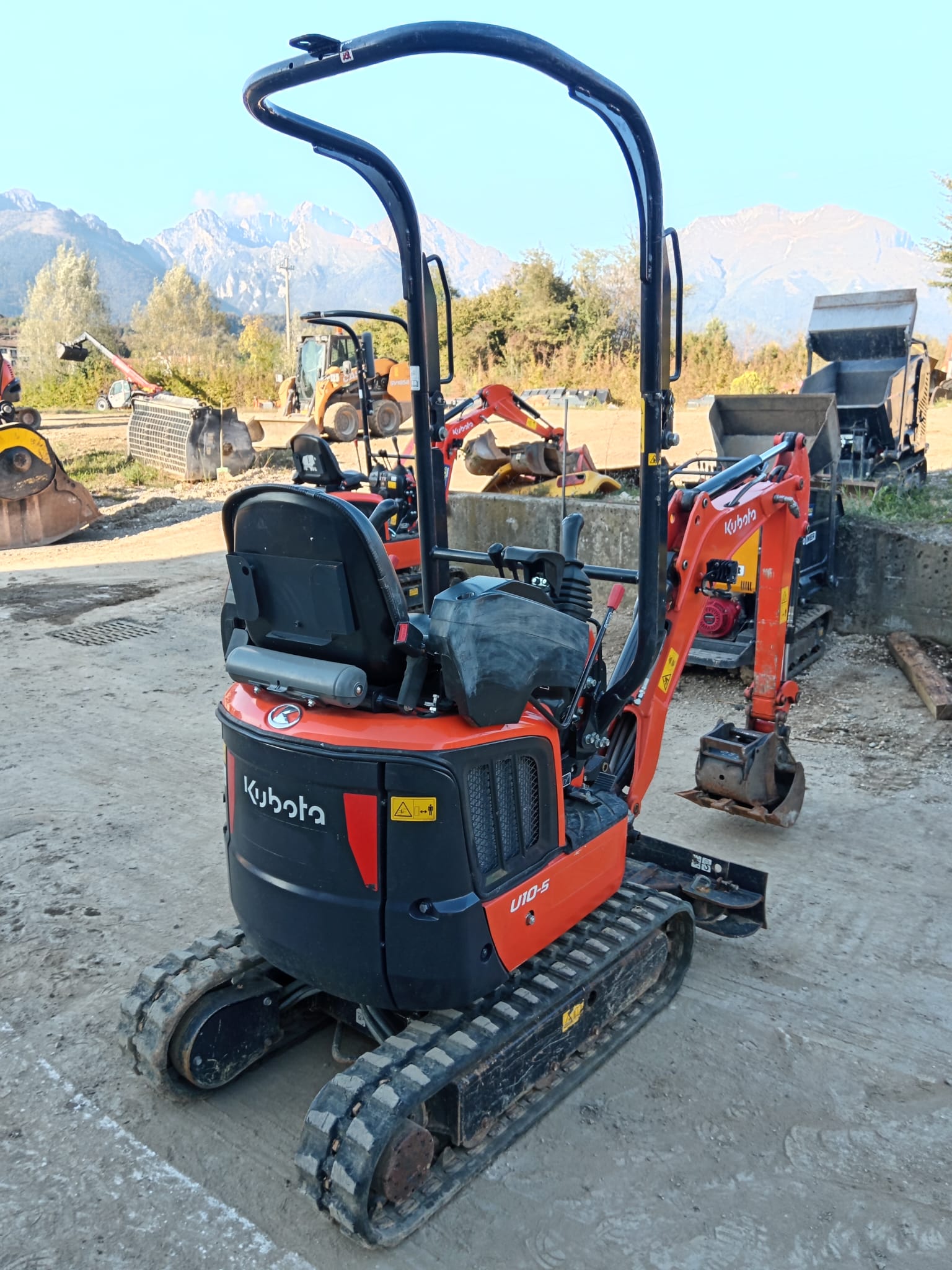 Mini escavatore KUBOTA U10-5 VHGATSL - Franco Clò Macchine Movimento Terra