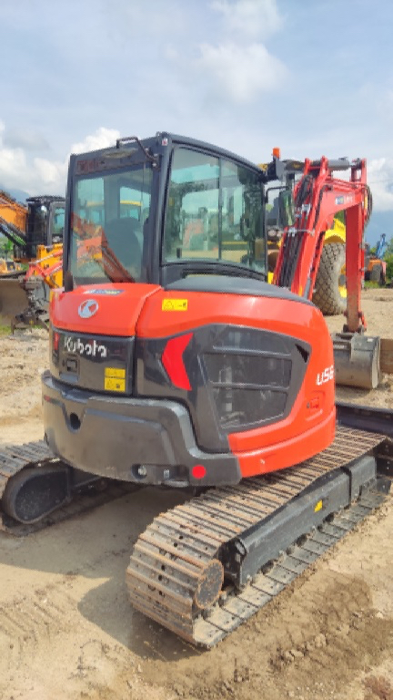 Mini escavatore KUBOTA U56-5 KLS2AT - Franco Clò Macchine Movimento Terra