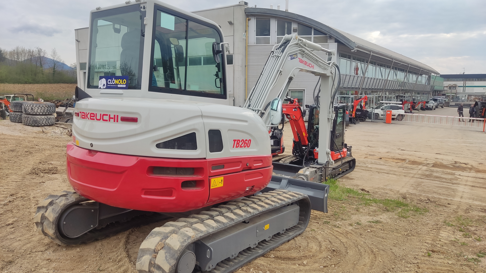Mini escavatore TAKEUCHI TB 260 ADV - Franco Clò Macchine Movimento Terra