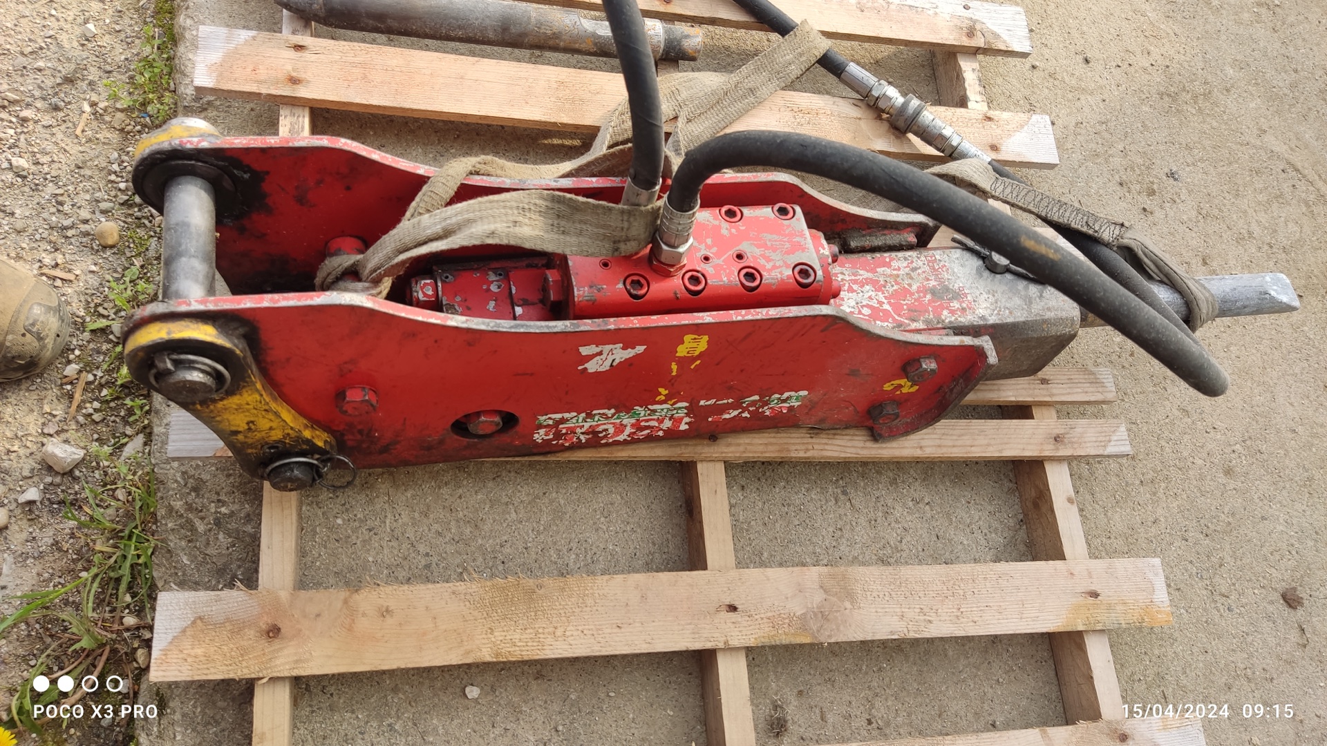 Martello demolitore idraulico VISTARINI VH90 - Franco Clò Macchine Movimento Terra