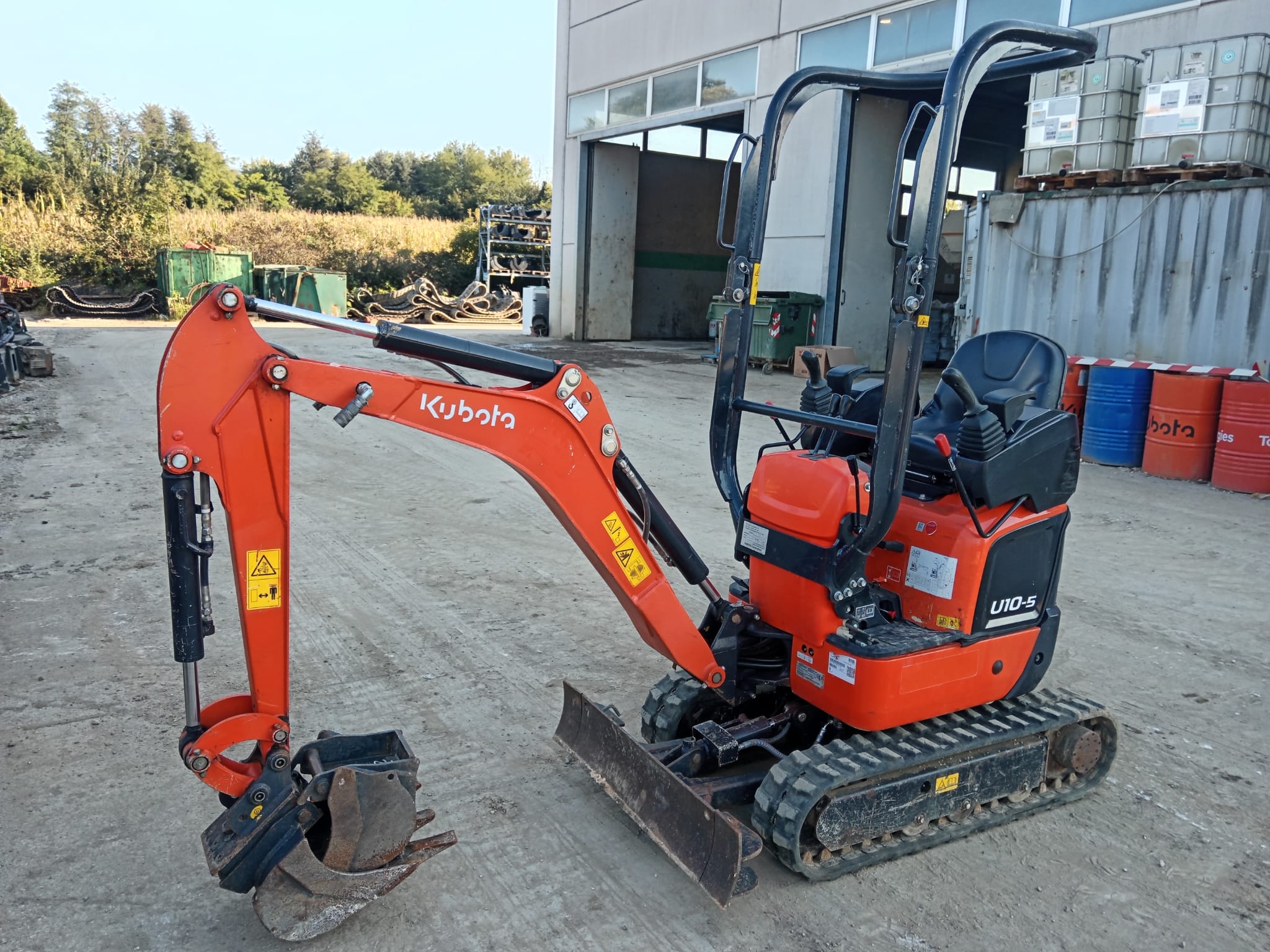 Mini escavatore KUBOTA U10-5 VHGATSL - Franco Clò Macchine Movimento Terra