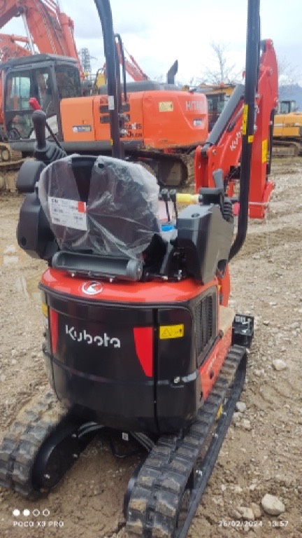 Mini escavatore KUBOTA U10-5 VHGATSL - Franco Clò Macchine Movimento Terra