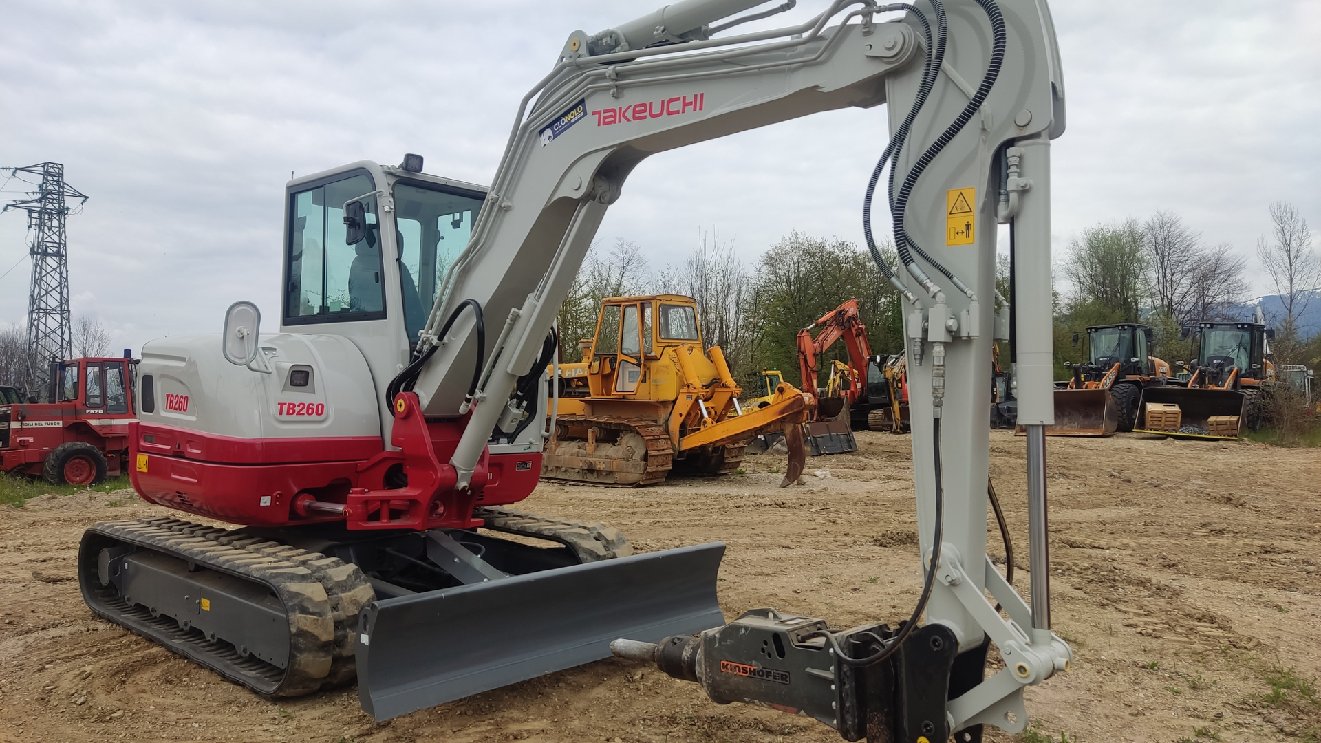 Mini escavatore TAKEUCHI TB 260 ADV - Franco Clò Macchine Movimento Terra