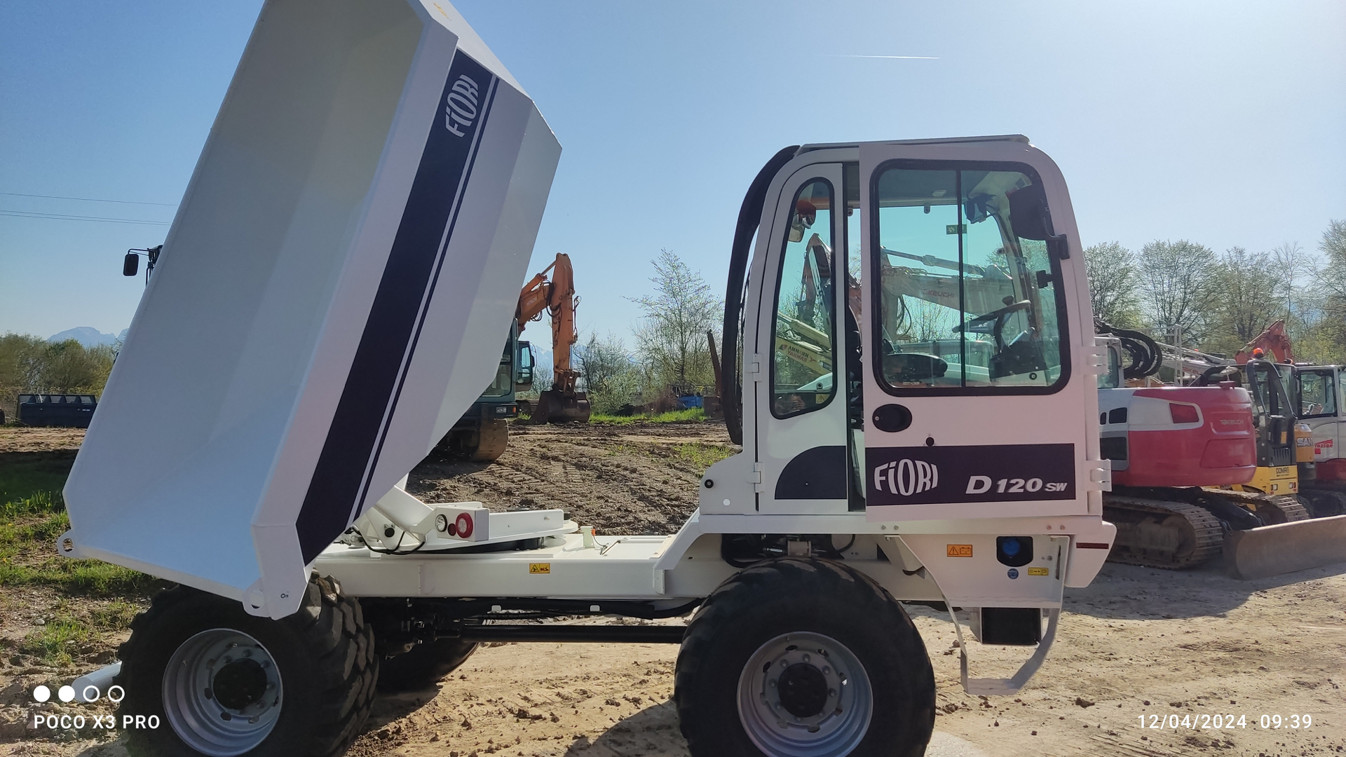 Dumper FIORI D 120 SW - Franco Clò Macchine Movimento Terra