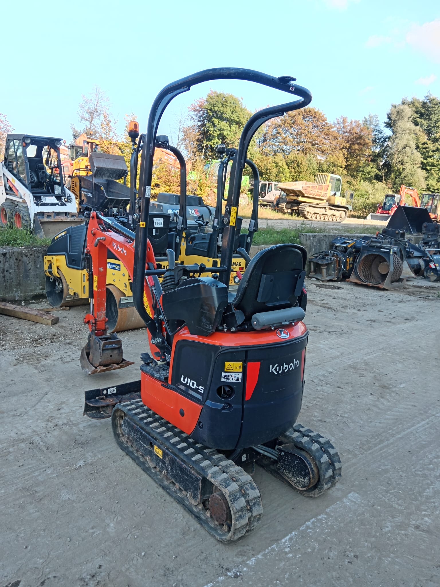 Mini escavatore KUBOTA U10-5 VHGATSL - Franco Clò Macchine Movimento Terra