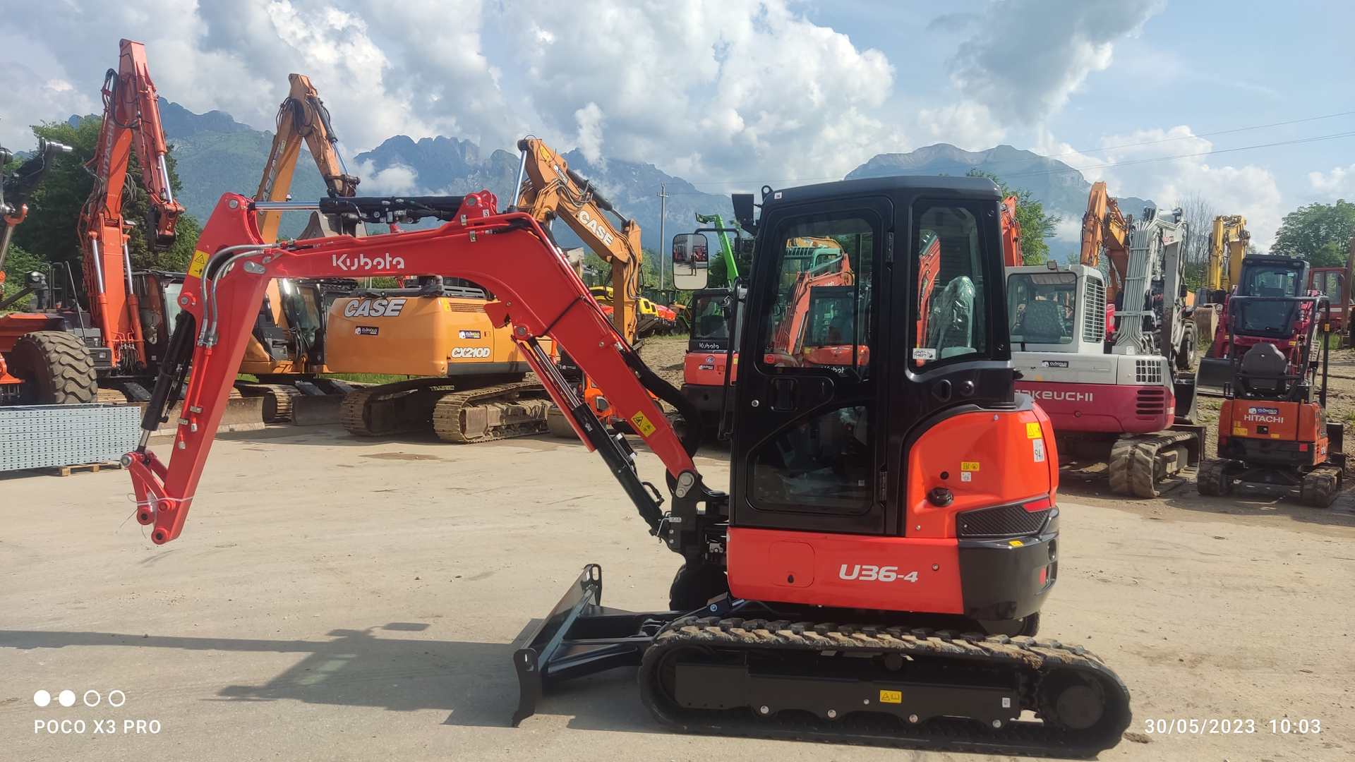 Mini escavatore KUBOTA U36-4 KGLS2AT - Franco Clò Macchine Movimento Terra