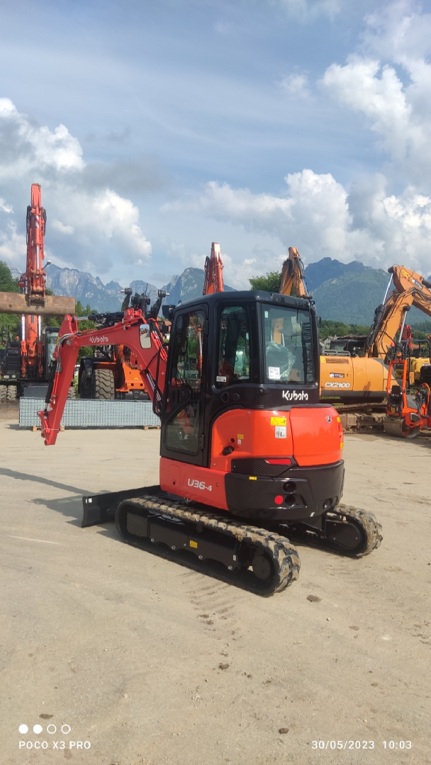 Mini escavatore KUBOTA U36-4 KGLS2AT - Franco Clò Macchine Movimento Terra