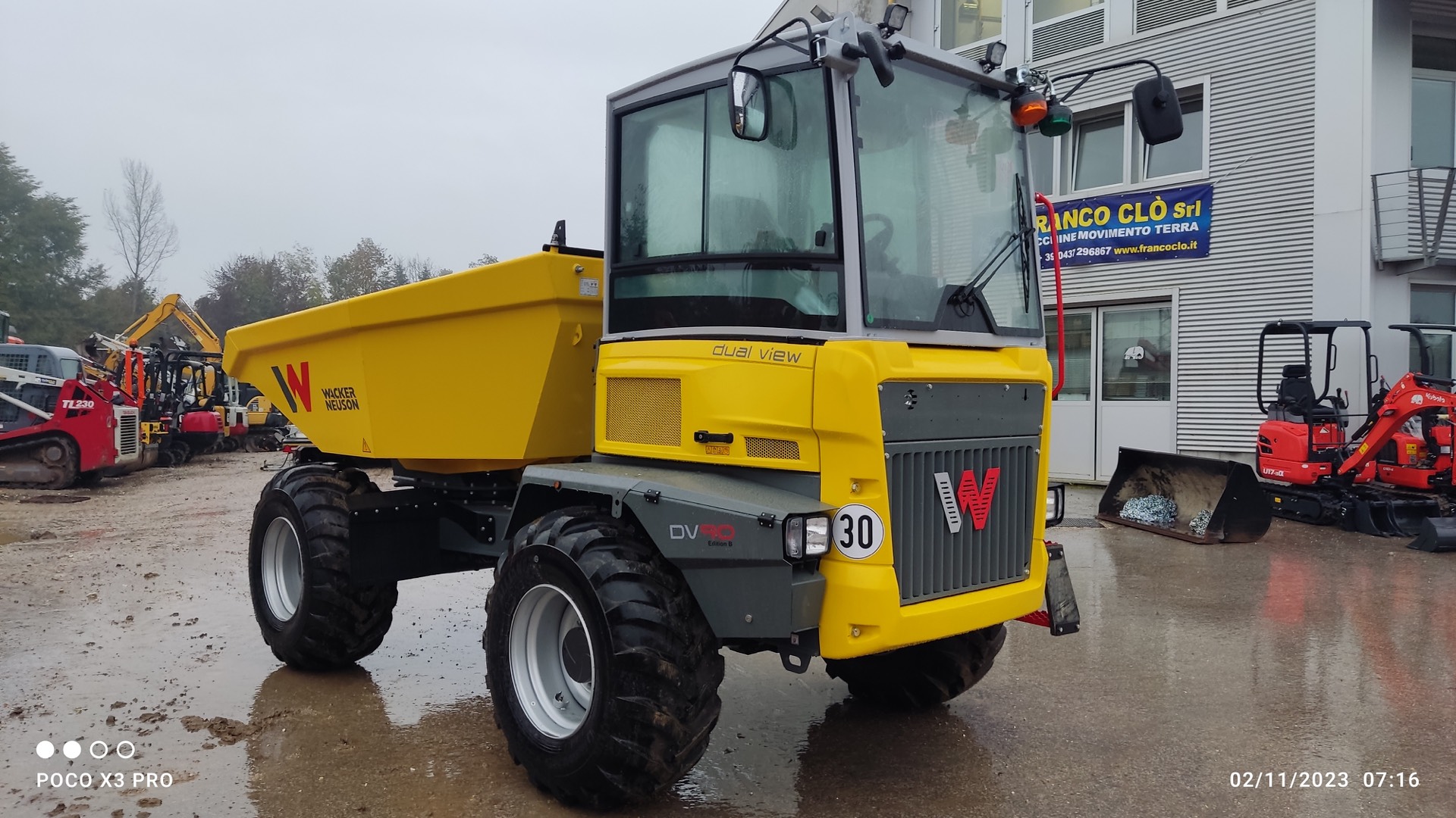 Dumper  WACKER NEUSON DW 90 DUAL VISION - Franco Clò Macchine Movimento Terra