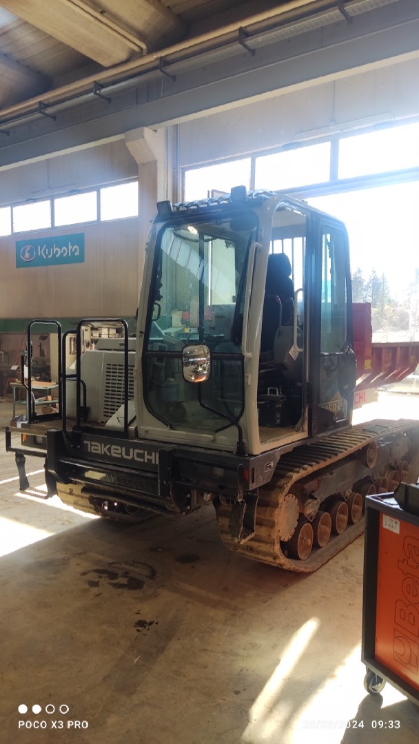 Dumper cingolato TAKEUCHI TCR 50 - Franco Clò Macchine Movimento Terra