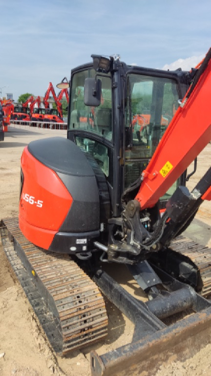 Mini escavatore KUBOTA U56-5 KLS2AT - Franco Clò Macchine Movimento Terra