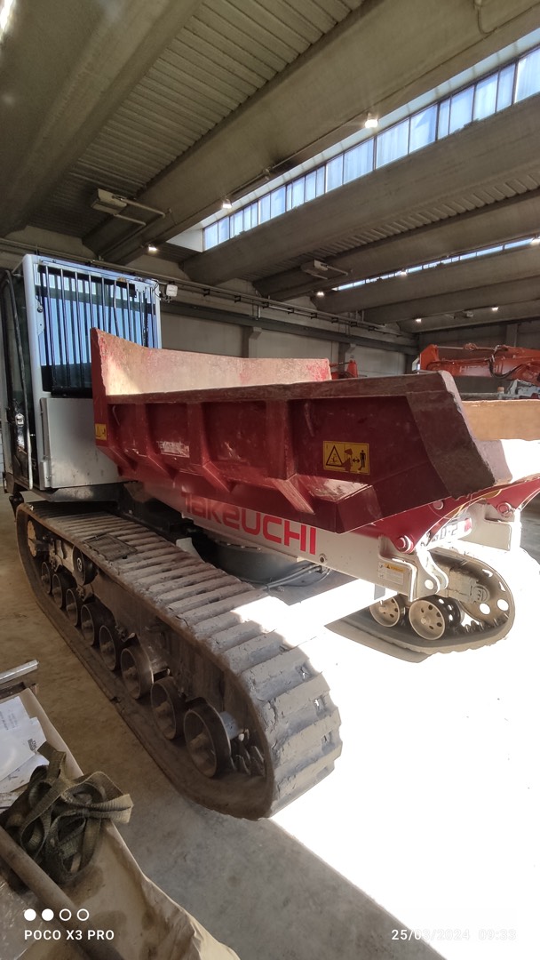Dumper cingolato TAKEUCHI TCR 50 - Franco Clò Macchine Movimento Terra