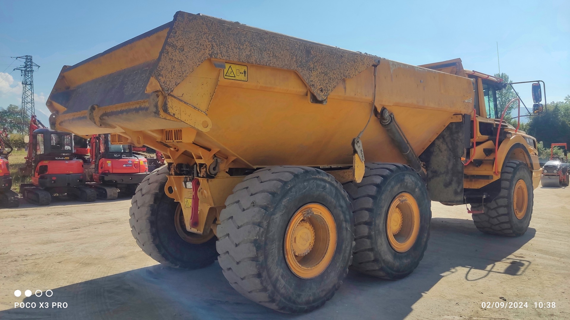 Dumper VOLVO A30G - Franco Clò Macchine Movimento Terra
