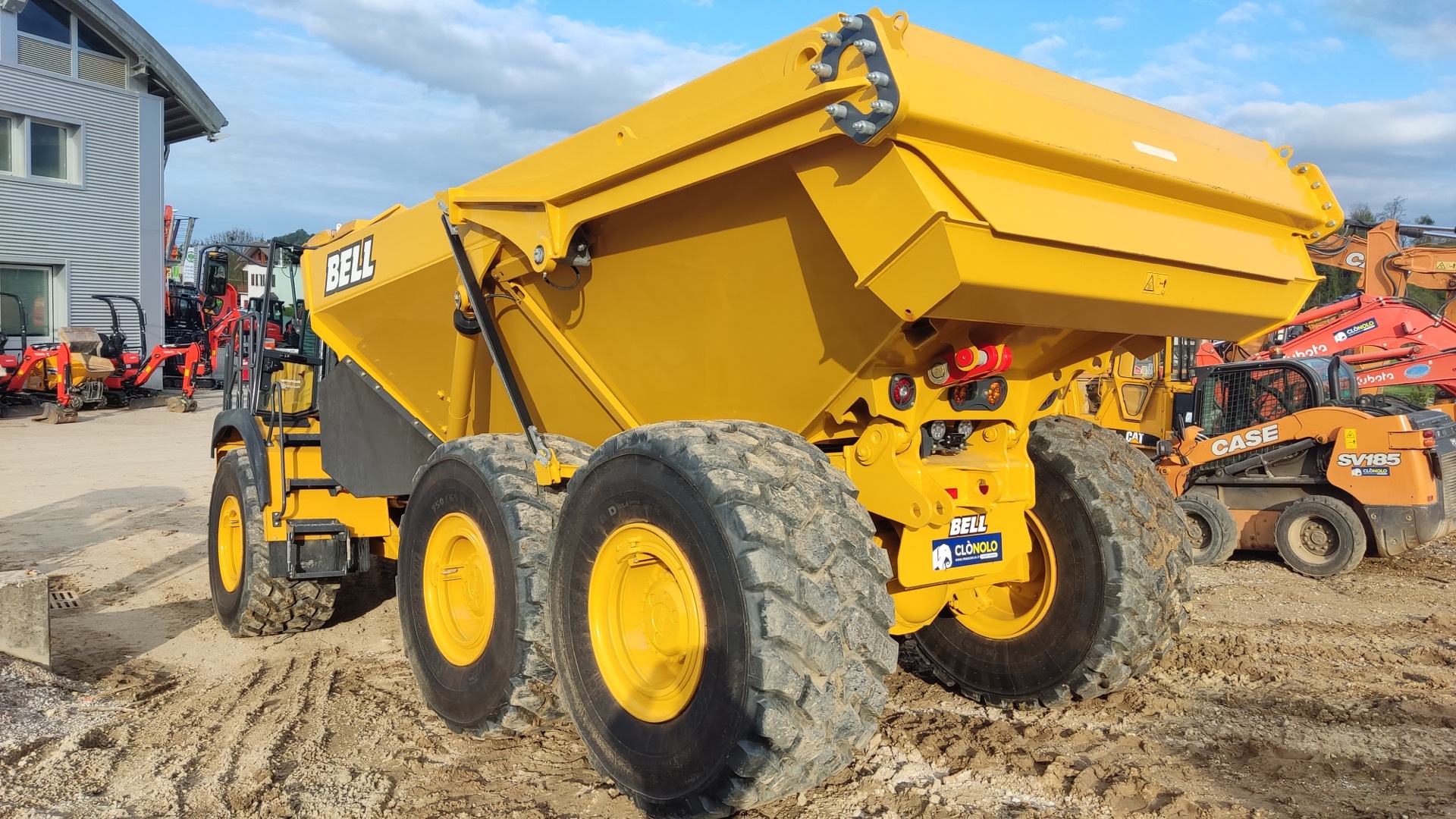 Dumper BELL B30E - Franco Clò Macchine Movimento Terra