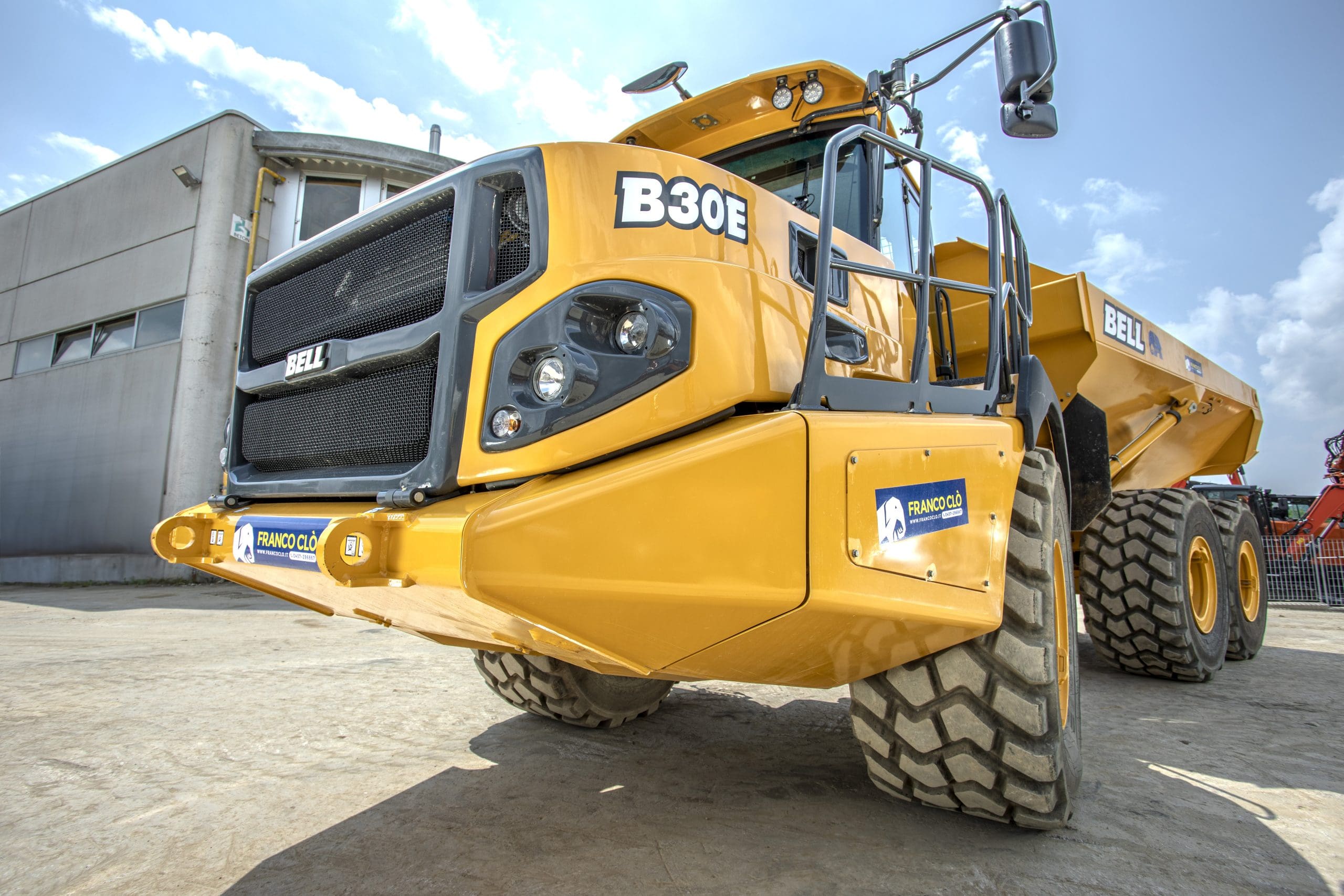 Dumper BELL B30E - Franco Clò Macchine Movimento Terra