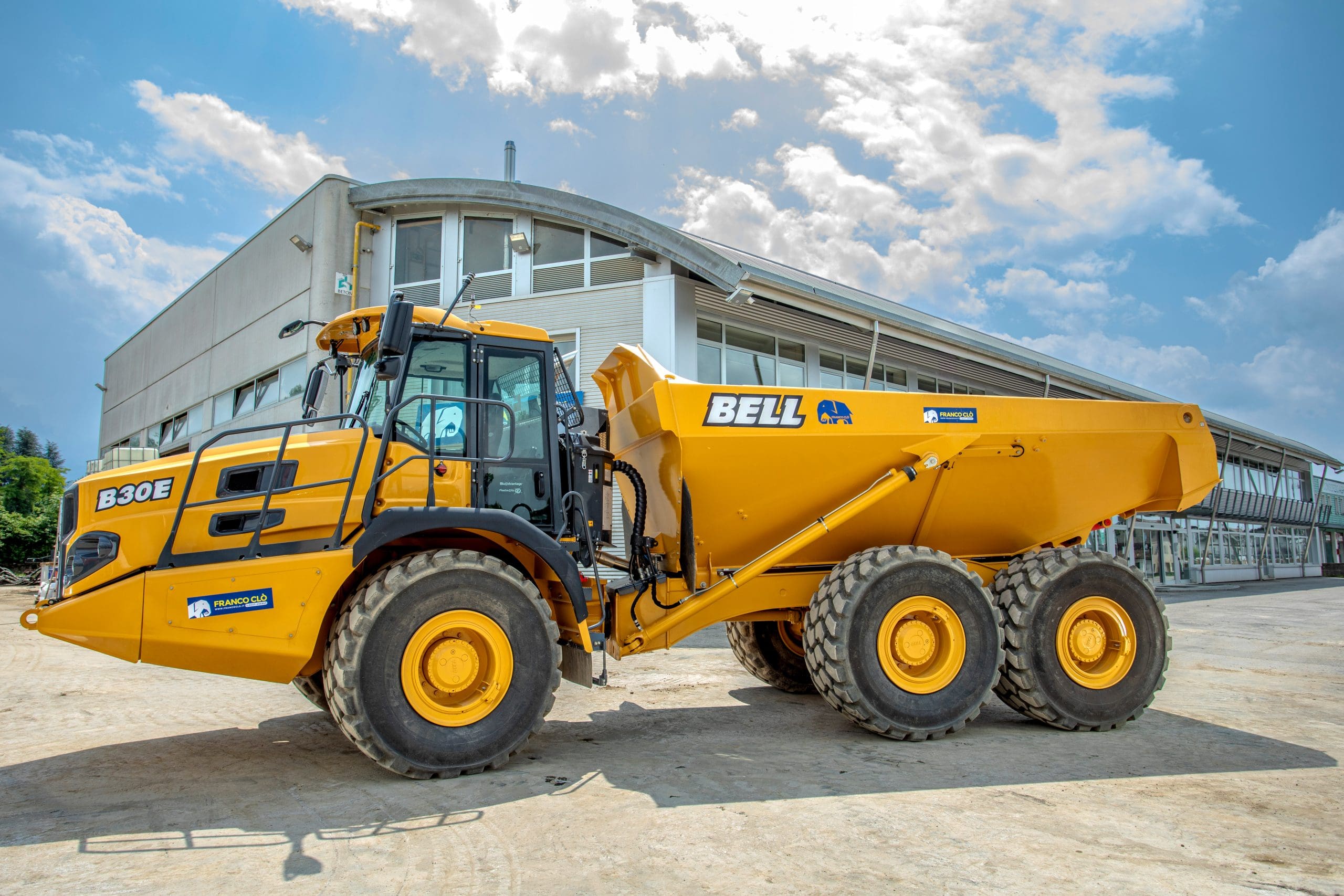 Dumper BELL B30E - Franco Clò Macchine Movimento Terra