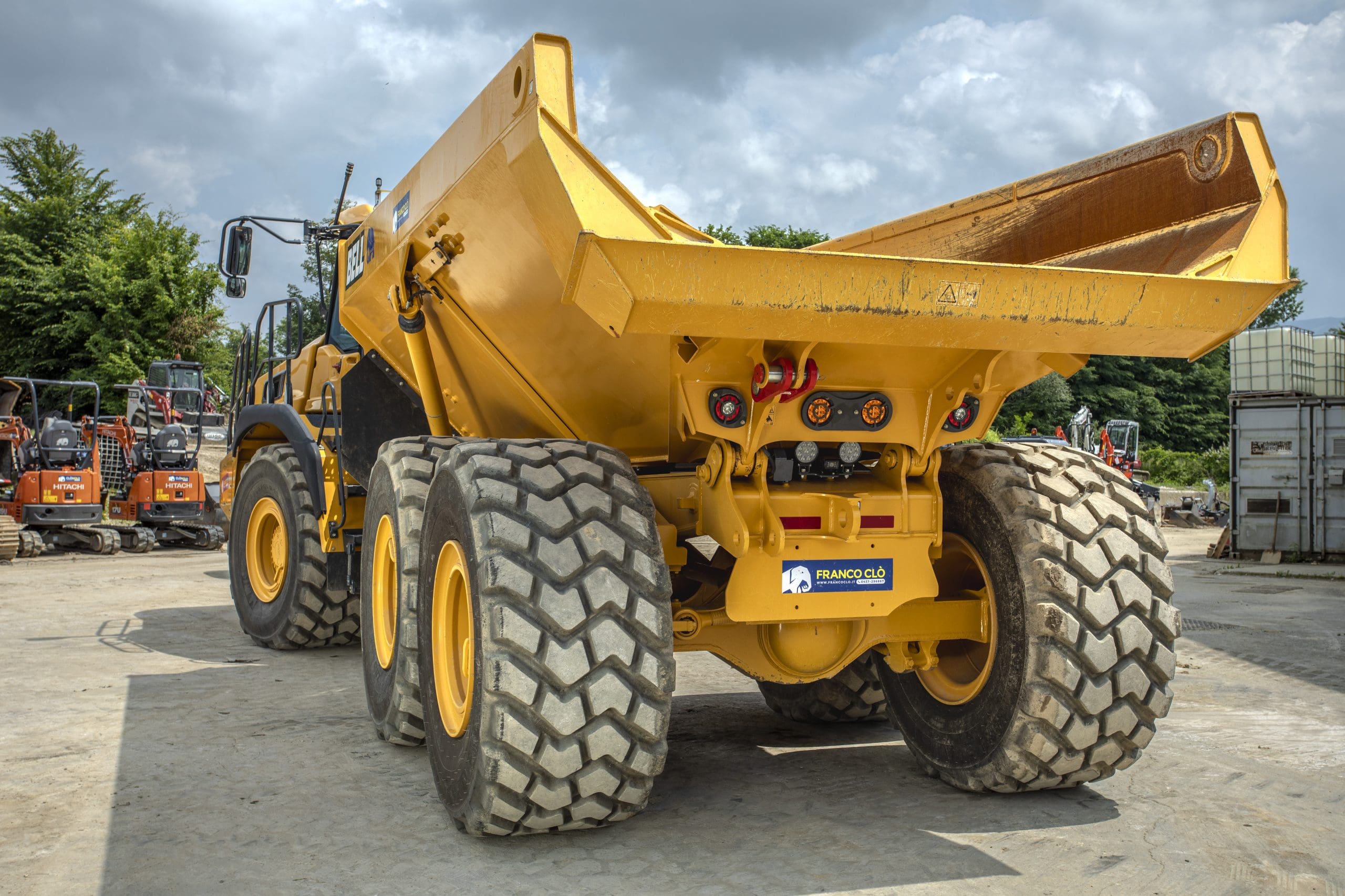 Dumper BELL B30E - Franco Clò Macchine Movimento Terra