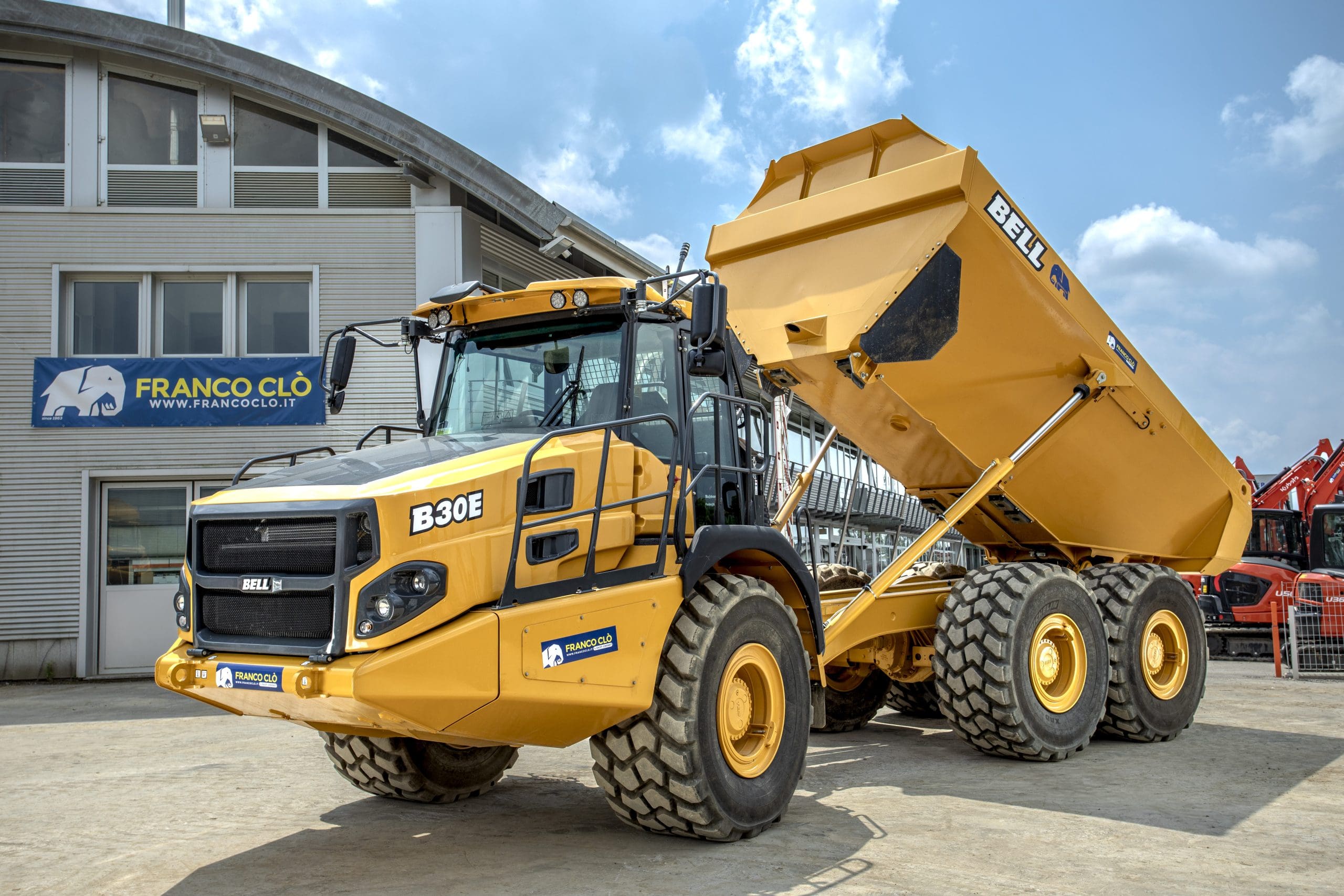 Dumper BELL B30E - Franco Clò Macchine Movimento Terra