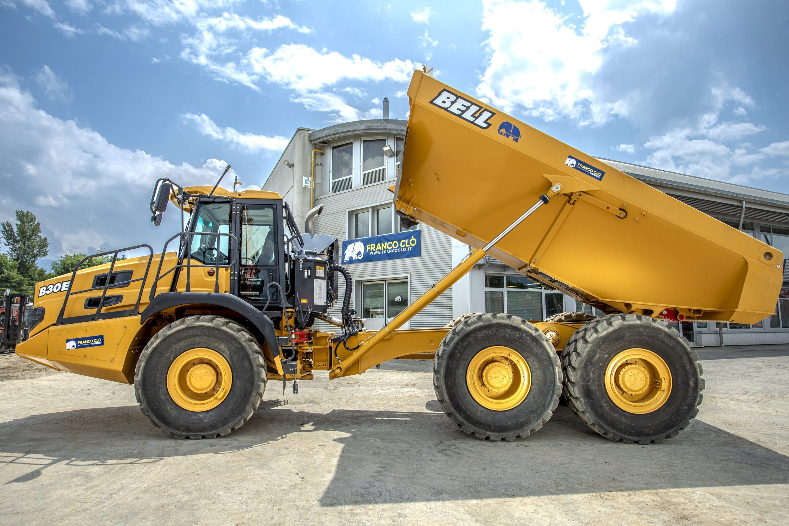 Dumper BELL B30E - Franco Clò Macchine Movimento Terra