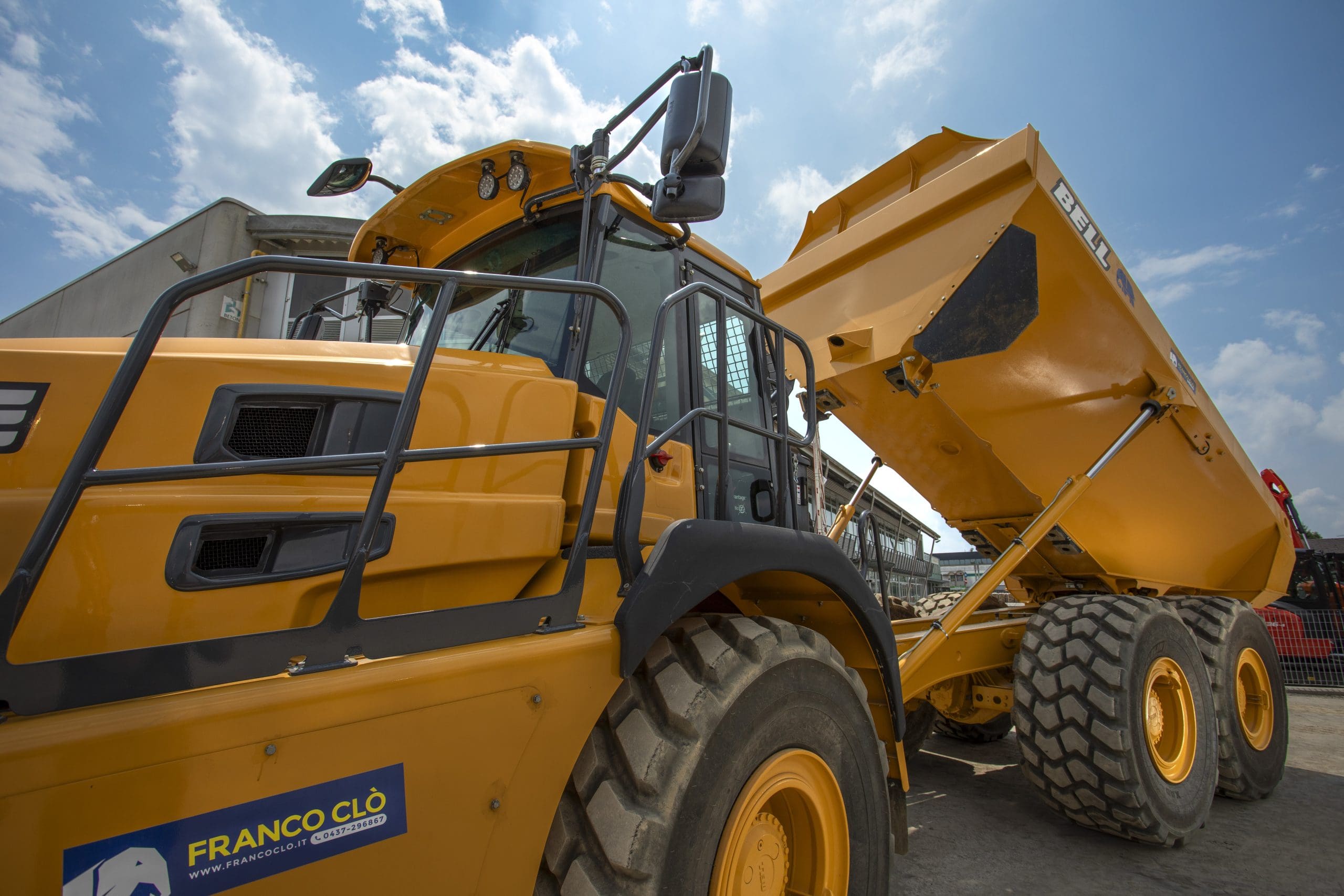 Dumper BELL B30E - Franco Clò Macchine Movimento Terra