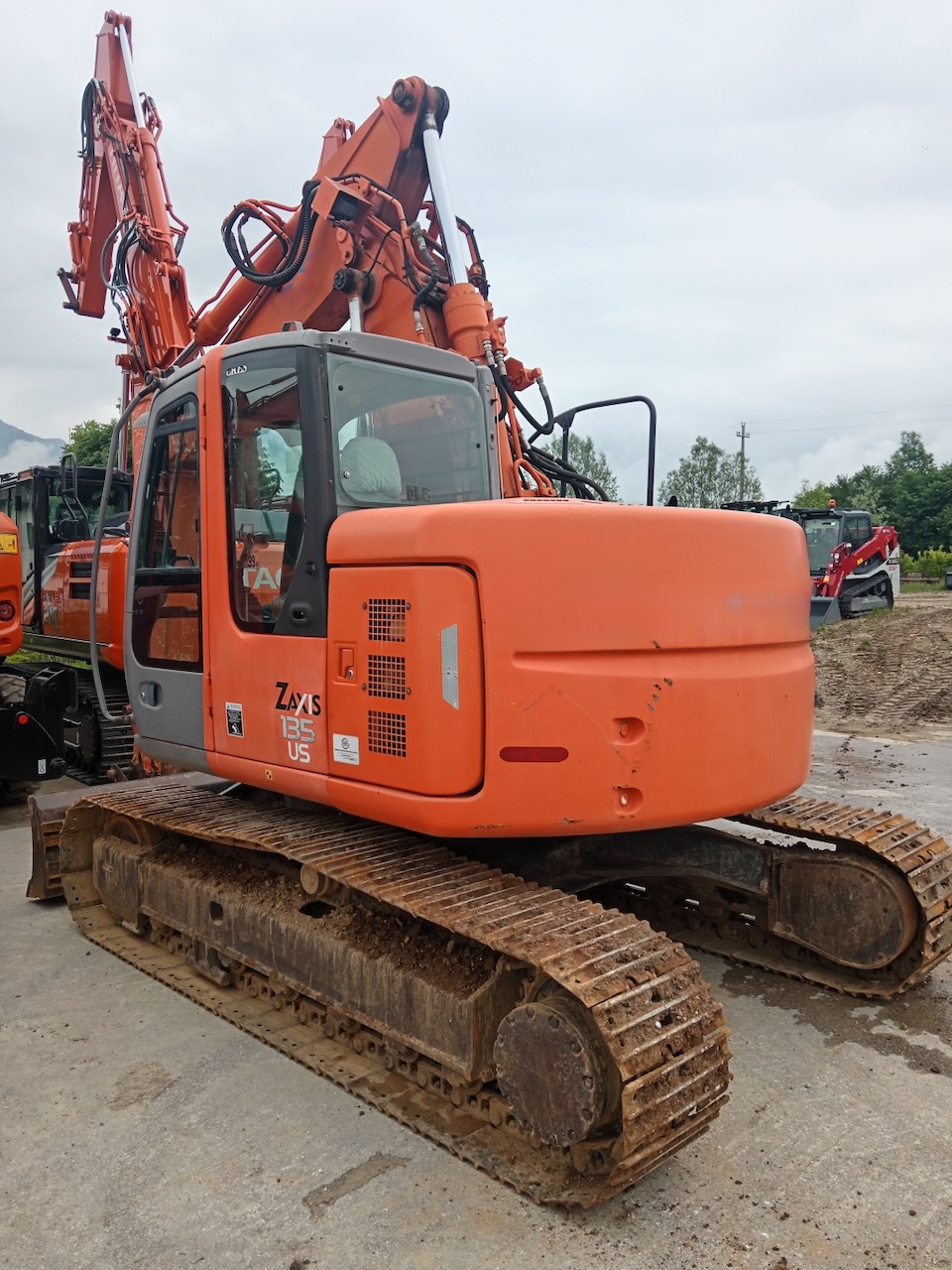 Escavatore cingolato HITACHI ZX 135US 2P - Franco Clò Macchine Movimento Terra
