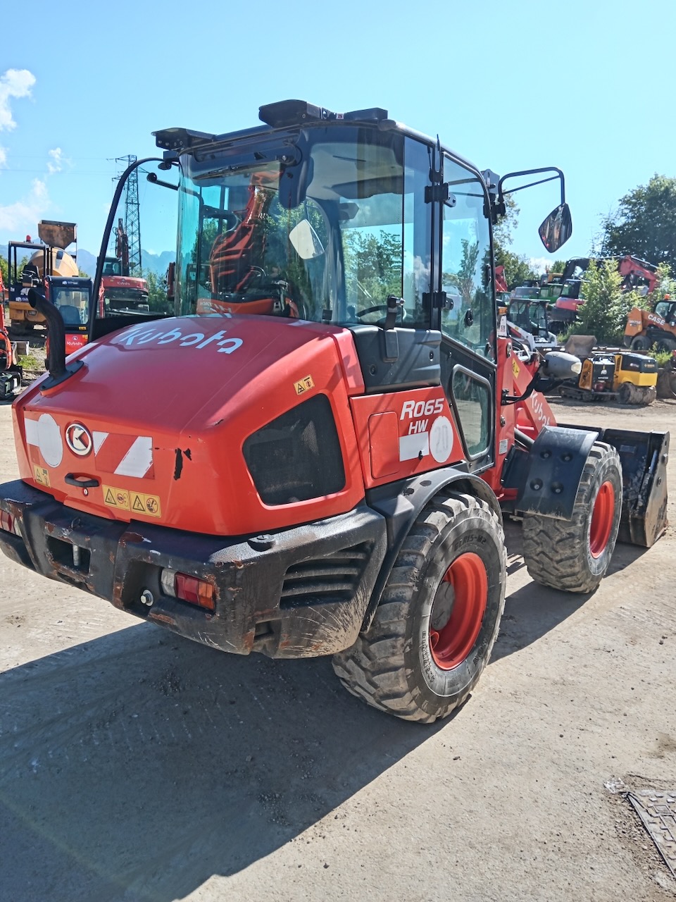 Pala gommata KUBOTA R 065 HW - Franco Clò Macchine Movimento Terra